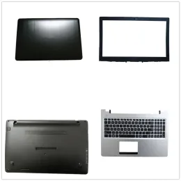 Kort Laptop -tangentbord LCD TOPBACK COVER STUTHUSSKAL BOTTOM FALL FÖR ASUS S451 S451LA S451LB S451LN SVART USA