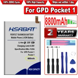 パワーHSABAT 8800MAH 6664107ポリマーリチウムイオンリオンバッテリーGPDポケット1ポケット1ポケット1ハンドヘルドゲームラップトップゲームパッドタブレットPC