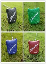 Nowy klub golfowy Mallet Putter Headcover Spider Shop Wysokiej jakości Mallet Putter Cover 9956880