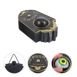 Doorbells Creepy Creative Unique Halloween Doorbell Light Up Eyeball Doorbell Door Decorations Party Doorbell Prop for Haunted House