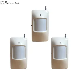 Detector 3pcs Wireless Intelligent PIR Motion Sensor Alarm Detector For GSM PSTN Home Burglar Alarm System Security Builtin antenna