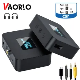 Adapter Vaorlo Oled Display Csr 5.0 Bluetooth Audio Transmitter Aptxhd/ll Spdif+coaxial+3.5mm Aux Wireless Adapter for Tv Pc