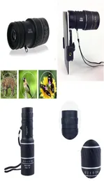 Day Night Vision 16x52 HD Optical Monocular Hunting Camping Hiking Telescope Phone Camera Lens Zoom Mobile Scope Universal Mount1683062