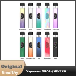 Vaporesso XROS 4 Kit 1000mah batteri Kompatibelt med 3 ml 0,4Hm/0,8Hm XROS PODS All-aluminium Alloy Unibody Design