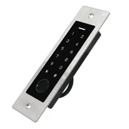 Tastaturen eingebettete wasserdichte Metallfingerabdruck -Zugangskontrolle Tastatur 125kHz Standalone Reader Controller Sicherheitsschutztüröffner