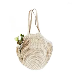 Storage Bags INS Shopping Bag Travel Beach Net Pocket Environmental Protection Portable Fruit Supermarket Handheld