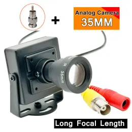 كاميرات 1200TVL 35 مم تجاوز سيارة Camere 700TVL CCD Effio الطول البؤري الطويل العدسة المصغرة Mini Metal Box Color Video CCTV Camer Camer