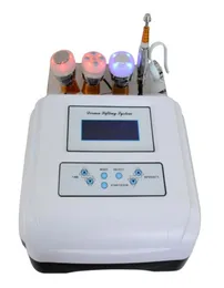 Dispositivo de eletroporação portátil sem mesoterapia com agulha meso para cuidados com a pele de levantamento facial eletroforese resfriamento Ultrasonic7899581