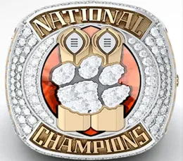 2018 2019 Clemson Tigers Final National Championship Ring Fan Men Gift Drop Drop Shipping3345442