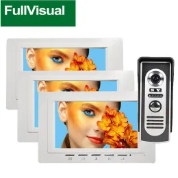 Intercom Fullvisual Wired Video Intercom for Home Door Phone Doorbell 7 Ind Indoor Monter