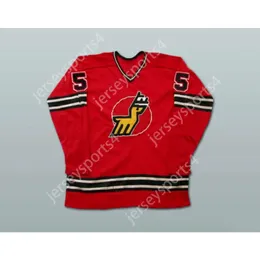 GDSIR Custom John Miszuk WHA Michigan Stags Hockey Jersey New Top Ed S-L-XL-XXL-3XL-4XL-5XL-6XL