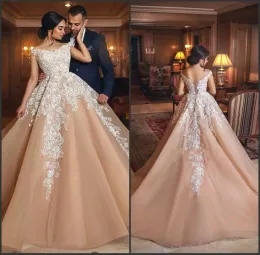 Kleider Spitze apprika organza Champagner Ballkleid Hochzeitskleid in Farben Schöne Braut Kleid Vestido de Novia Desmontable