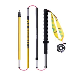 2pcs AONIJIE E4210 110CM 120CM Ultralight Folding Carbon Fiber Hiking Pole Straight Walking Sticks For Trail Running Climbing240328