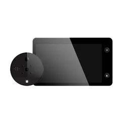 Bezprzewodowy aparat do drzwi 4,3 -calowy LCD IR Nocny wizja wideo Oko Bell Wizualne drzwi do drzwi Inteligentne zabezpieczenia kamery zewnętrznej
