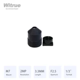 부품 witrue M7 CCTV 핀홀 렌즈 3.3mm 2MP 조리개 F2.5 형식 미니 감시 보안 카메라 용 1/3 "