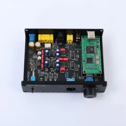 Amplificador duplo paralelo pcm1794 decodificador qcc5125 bluetooth 5.1 amp de placa de som USB
