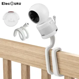 Accessoires Flexible Twist Mount Bracket für VTECH VM5463 Video -Monitor -Überwachungskamera an Krippenbettregalen oder Möbeln befestigt