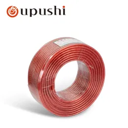 Accessories Oupushi Audio Speaker Cable Quality Aluminum Amplifier Speaker Wire Loudspeaker Cable Connectors