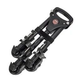 Monopods Base de tripé Durable Video dobring Wheels Slider Tripé Dolly dobrável forte polia de tripé de porta -malas