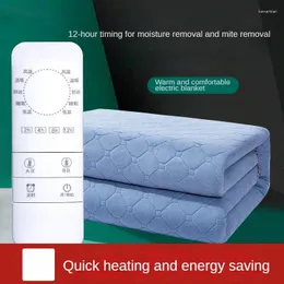 Battaniye ısıtmalı battaniye elektrikli bağımsız sıcaklık kontrol alanı 12 saat otomatik güç kapalı termal cihaz sıcak yatak