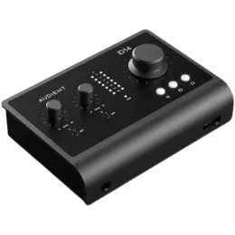 Microfones Audient ID14 MKII Professional Studio Live Recording Guitar Instrumento USB Cartão de som externo