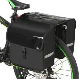 가방 28L 대용량 자전거 안장 가방 자전거 파니 파이어 가방 방수 방수 더블 사이드 리어 랙 테일 시트 트렁크 백