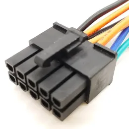 2024 24pin a 10pin Adaptador de cabos de alimentação para Lenovo para IBM Q77 B75 A75 Q75 Placa -mãe 18AWG Cabo de alimentação de alta qualidade