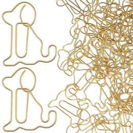 Rahmen 50 PCs Paperclip -Bindemittel Clips klein für Bilder süße Bürodokumente Metall Paperclips Kreative Arbeiten