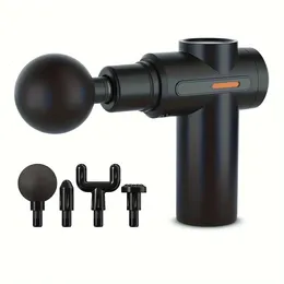 USB -Ladung Mini Faszien Waffe Intelligente Massage -Muskel -Entspannung Fitness -Massageausrüstung 240402