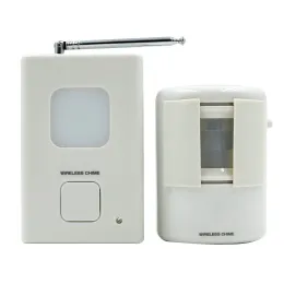 Dörrklockor Trådlös digital dörrklocka med 35 melodiös Bell Pir rörelsessensor Portable Safety Alert Home Security Alarm Systems Waterproof