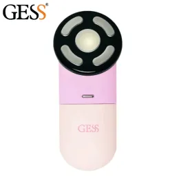 Enheter GESS Multifunktionell mikroström Ansiktsmassager, Mini Facial Toning Device, Daily Skin Care Firming Wrinkle Removal Massage Lif