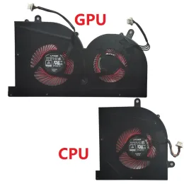 인클로저 MSI GS63VR 용 새로운 노트북 CPU 냉각 팬 GS63 GS73 GS73VR MS17B1 스텔스 프로 CPU BS5005HSU2F1 GPU BS5005HSU2L1 쿨러