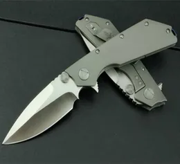 Mt Doc Death of Contact D2 TC4 Titanium Hunting Pocket Knife Collection Knives Test para homens Pocket Tool1159773