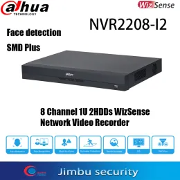 Kayıt cihazı Dahua NVR 8CH NVR2208I2 1U 2 Dyski Twarde Inteligentny H.265 Wykrywanie twarzy wizsense wideo cctv sieciowy rejestrator wideo ory