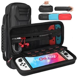 Yoteen handväska för Nintendo Switch/ Switch OLED -skyddspåse bärbar bärfodral Hard EVA Switch Accessories förvaring 240322