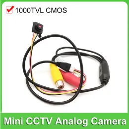 Kameras Mini Analogkamera 1000TVL CMOS Kleine 12*12mm Super Small Security CVBS -Kamera für die Sicherheit Überwachung der Sicherheit zu Hause Videokamera