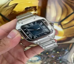 Новая модная квадрат часы 40 мм Geneve Genuine Mechanical Case и Blue Dial Mene Mene Watch4998421