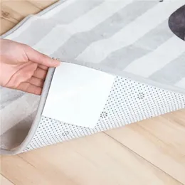 Badmatten 4 Stück Anti-Slide-Teppich Gripper Aufkleber wiederverwendbares Clip Teppichkissen