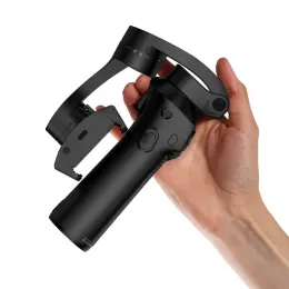 Monopods Używał Snoppa Atom 3Axis Handheld Smartphone Stabilizator Gimbal Atom2 z statywem na iPhone Huawei Samsung Xiaomi