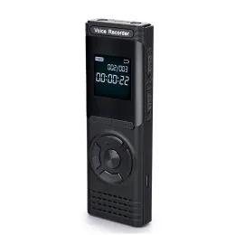 Recorder Professional Digital Voice Recorder 8G 32G tragbarer Diktaphon Sprachaktivierter Rauschreduzierung Sound Audioaufnahme MP3 -Player