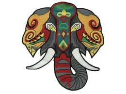 Neue Strom gestickt Elefant Patch Kleidung Abziehbilder DIY Accessoires Wasserlösliche Applikat8683128