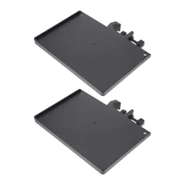 Stand 2 PCS Sound Card Tably Halter Storage ABS Clamp Mikrofon Ständer Universal Support Clampon Shelf Rack