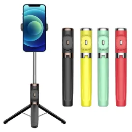 Monopods 360 درجة showsing selfie حامل الهاتف ترايبود Bluetooth التحكم عن بُعد مضاد مضاد مضاد