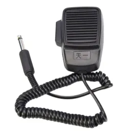 Mikrofoner Bilmikrofon för monterad högtalarförstärkareinspelning Ropande handhållen dynamisk spole 6.5 3,5 Plug -handhållen mic sändare