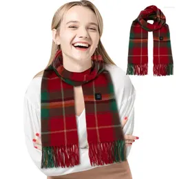 Decken erhitzte Schal für Frauen USB -Ladung Elektrische Schals mit Heizung Pad Damen Fashion School Einkaufsarbeit Reisen Dating Decke