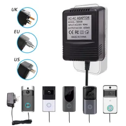 Türklingel für WiFi Wireless Videotürbellkamera -Stromadapter US UK EU Stecker 18V AC -Transformator Ladegerät IP Video Intercom Ring 110V240V