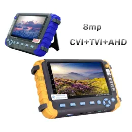 디스플레이 5 인치 TFT LCD HD 8MP TVI AHD CVI CVB 하나의 CCTV 테스터 아날로그 보안 카메라 테스터 모니터 VGA HDMI 입력 손목 설계