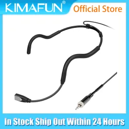 Microphones KIMAFUN Microphone Headset Wired Microphone Portable Headmounted Speaker Noise Cancelling MIC with Comfortable Wearing