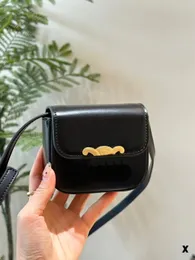 Newly launched small waste bag, daily commuting, practical and casual style, a must-have for girls, imported retro high-end bag, summer designer bag with box 10CM sister