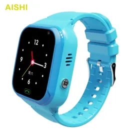 Zegarki Aishi LT36 4G Kids GPS Smart Watch z LBS Wi -Fi Call Call SOS Waterproof Camera Dzieci Smartwatch Monitor Prezenty